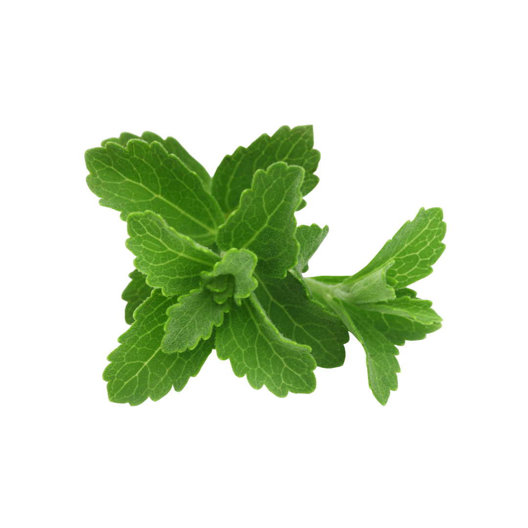 Blend Nutrition mix with stevia leaf, a natural, zero-calorie sweetener that adds a touch of sweetness without the sugar.